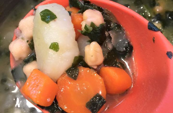 Chickpea & Veggie Soup