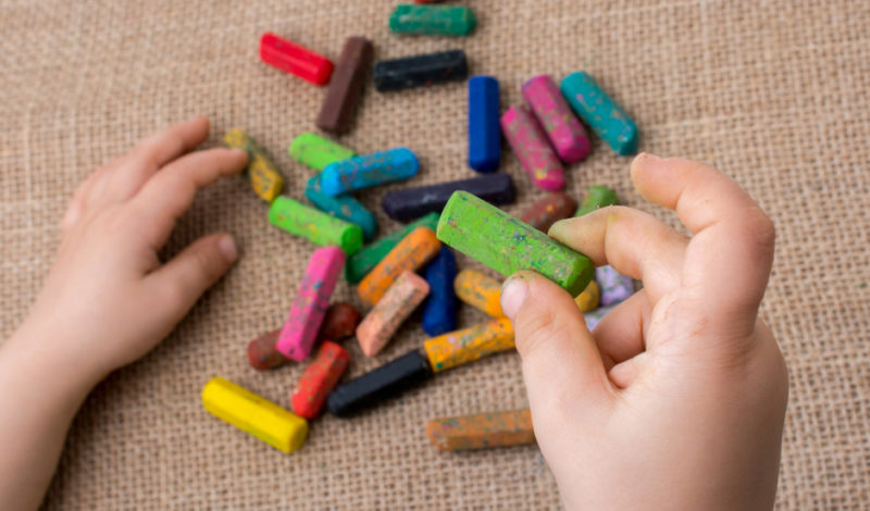 Used Crayons: A School Supply Story